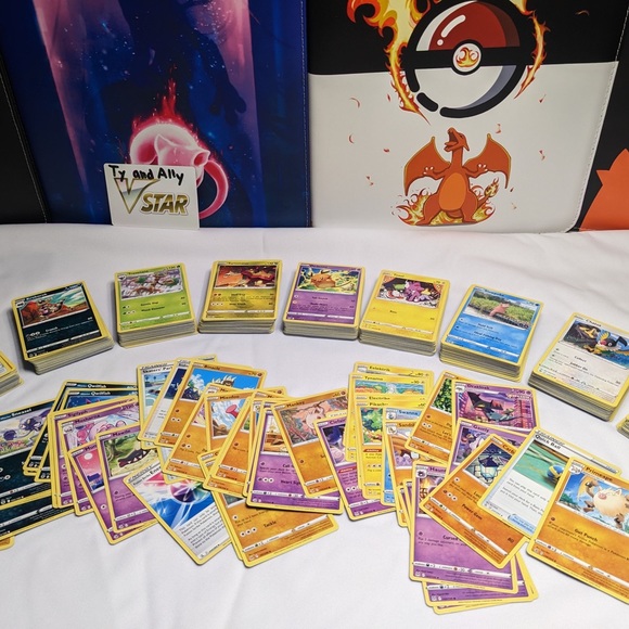 Over 500 Pokemon cards in a tin box! NO DUPLICATES! Perfect gift! - Picture 3 of 3